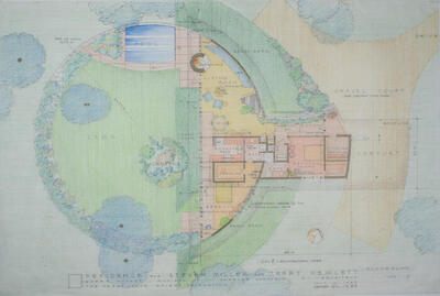 Floor Plan, House for Terry Hewlett and Stephen Miller