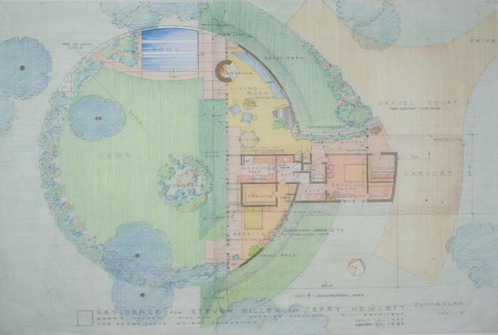 Floor Plan, House for Terry Hewlett and Stephen Miller