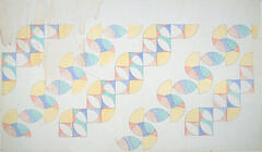 Fabric Pattern Diagram, Fabric Designs for F. Schumacher Company