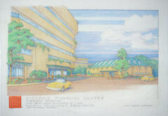 Drawing: Perspective View Looking Southwest, Glendale Financial Center for Rostland Glendale, Inc.