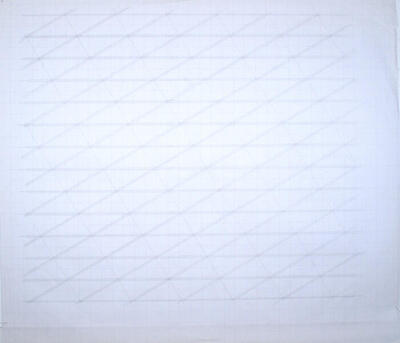 Drawing: Base Lattice for Fabric Pattern Diagram, Fabric Designs for F. Schumacher Company