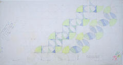 Fabric Pattern Diagram, Fabric Designs for F. Schumacher Company