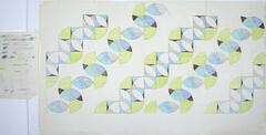 Fabric Pattern Diagram, Fabric Designs for F. Schumacher Company