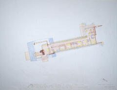 Drawing: Upper Floor Plan, House for Cheryl and Mark Kilmer, Indian Springs Residential Community