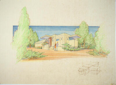 Perspective View, Home Design for International Mobile Homes