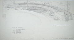 Drawing: Aerial Perspective View, Housing for Married Students at Taliesin West