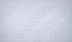 Fabric Pattern Diagram, Fabric Designs for F. Schumacher Company