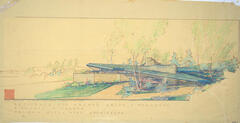 Perspective View, House for Ralph S. Thompson