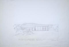 Perspective View, House for Gibbons Gray Cornwell, scheme 2