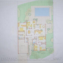Floor Plan of Model F, Eastwood Residential Community
