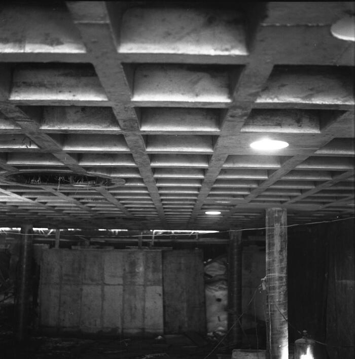 Construction View Showing Showing Interior Space, Annunciation Greek Orthodox Church