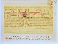 Drawing: Site Plan, Renovations to Aspen Mall for Great Western Cities, Inc. [California City, California] (1976)