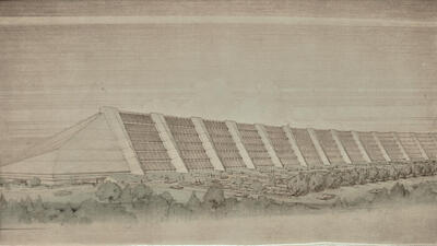 Perspective View, Denver Federal Center for the United States Government (1976)