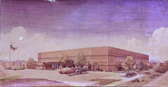 Perspective View, Hopi Station Post Office  (1974)