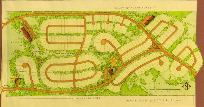 Site Plan, Residential Resort Community for Corporation "M", Phase One Masterplan ("Sunbird Villa") (1973)