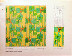Design for Drapery, "Taliesin Designs" (1990)