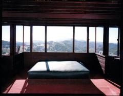 Interior View Showing Window and Bed, Retreat for Eleanor Oboler ("Eleanor's Retreat")