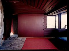 Interior View Showing Wall Elevation, Retreat for Eleanor Oboler ("Eleanor's Retreat")