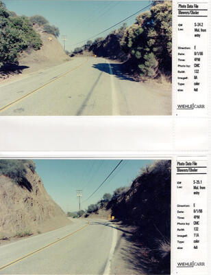 Masterplan of Arch Oboler Estate for Dorothy Blowers, Photo Data File 1: Site Photographs s24.2 and s25.1