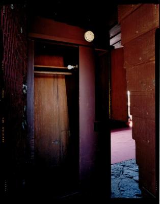 Interior View Showing Hallway With Closet, Retreat for Eleanor Oboler ("Eleanor's Retreat")