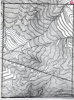 Masterplan of Arch Oboler Estate for Dorothy Blowers, Photo Data File 1: Topographic Map Sheet G