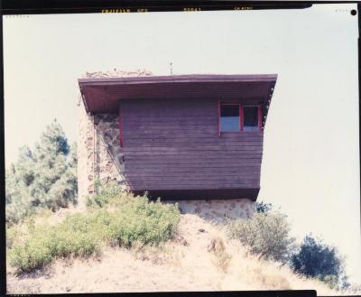 Exterior Side View, Retreat for Eleanor Oboler ("Eleanor's Retreat")