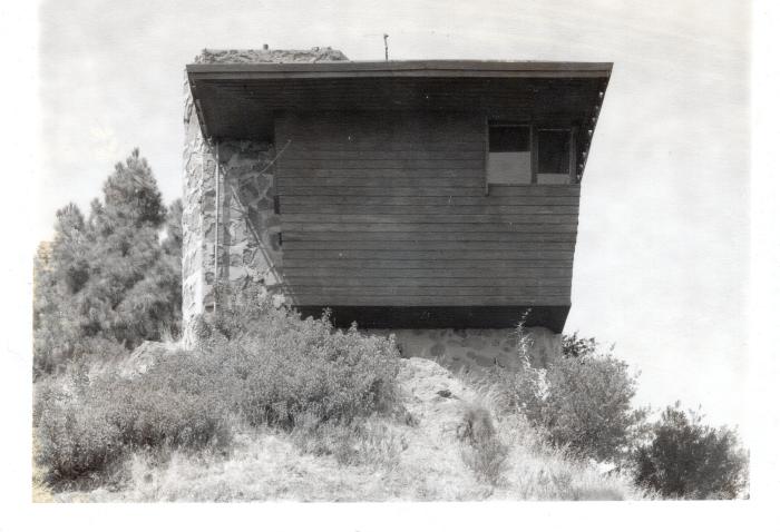 Exterior Side View, Retreat for Eleanor Oboler ("Eleanor's Retreat")
