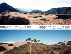 Masterplan of Arch Oboler Estate for Dorothy Blowers, Photo Data File 1: Panoramic Views s12.1 and s11.5
