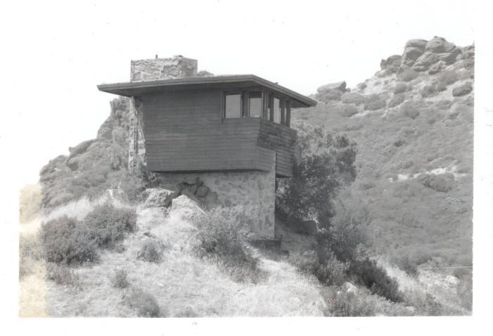 Exterior Perspective View, Retreat for Eleanor Oboler ("Eleanor's Retreat")