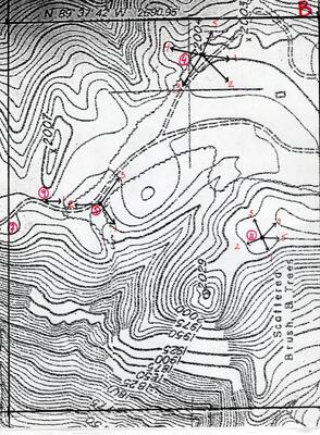 Masterplan of Arch Oboler Estate for Dorothy Blowers, Photo Data File 1: Topographic Map Sheet B
