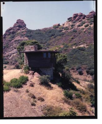 Exterior Perspective View, Retreat for Eleanor Oboler ("Eleanor's Retreat")