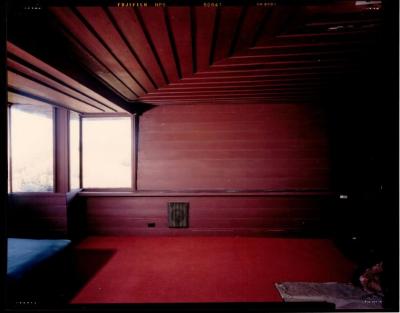 Interior View Showing Wall Elevation, Retreat for Eleanor Oboler ("Eleanor's Retreat")