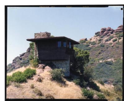 Exterior Perspective View, Retreat for Eleanor Oboler ("Eleanor's Retreat")