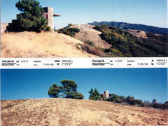 Masterplan of Arch Oboler Estate for Dorothy Blowers, Photo Data File 1: Panoramic Views s12.4 and s13.5