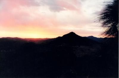 View Looking Toward Sunset, Retreat for Eleanor Oboler ("Eleanor's Retreat")