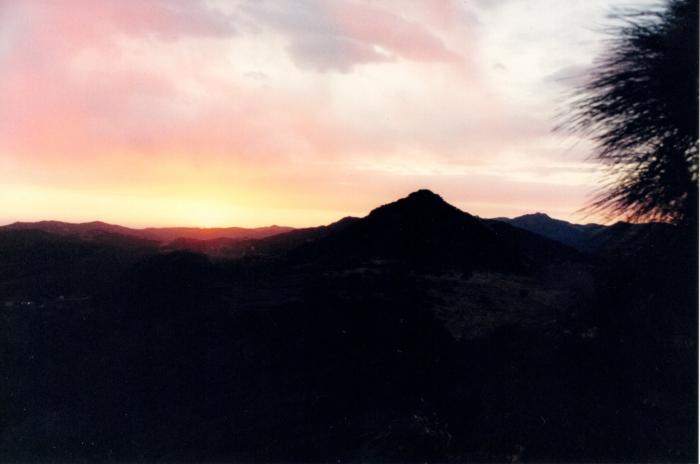 View Looking Toward Sunset, Retreat for Eleanor Oboler ("Eleanor's Retreat")