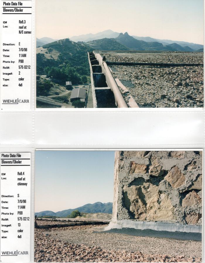 Photo Data File 1: Site Condition Photograph Sheets of "Eleanor's Retreat", Images Rx 8.3 - Rx 8.4