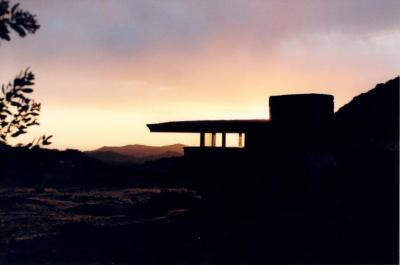 Exterior Perspective View, Retreat for Eleanor Oboler ("Eleanor's Retreat")