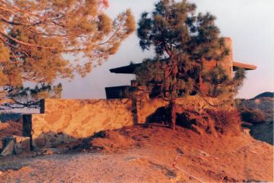 Exterior Perspective View, Retreat for Eleanor Oboler ("Eleanor's Retreat")