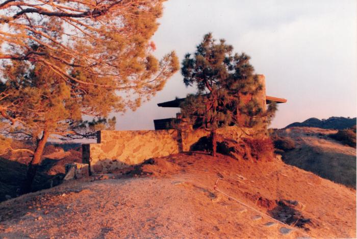 Exterior Perspective View, Retreat for Eleanor Oboler ("Eleanor's Retreat")