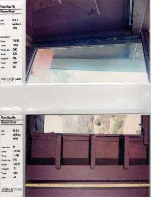 Photo Data File 1: Interior Condition Photograph Sheets of "Eleanor's Retreat", Images Ri 4.7 - Ri 4.8