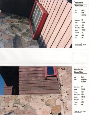 Photo Data File 1: Site Condition Photograph Sheets of "Eleanor's Retreat", Images Rx 6.1 - Rx 6.2