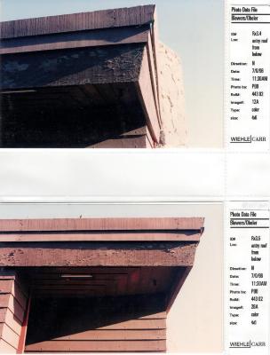 Photo Data File 1: Site Condition Photograph Sheets of "Eleanor's Retreat", Images Rx 3.4 - Rx 3.5