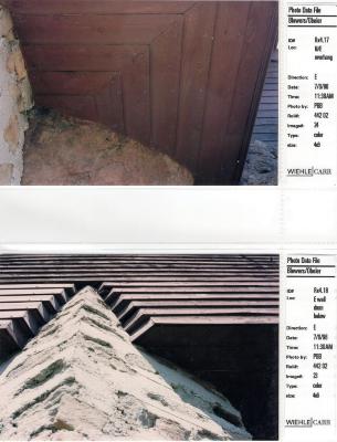 Photo Data File 1: Site Condition Photograph Sheets of "Eleanor's Retreat", Images Rx 4.17 - Rx 4.18