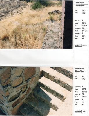 Photo Data File 1: Site Condition Photograph Sheets of "Eleanor's Retreat", Images Rx 2.11 - Rx 2.12