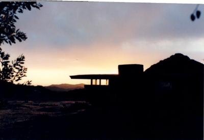 Exterior Perspective View, Retreat for Eleanor Oboler ("Eleanor's Retreat")
