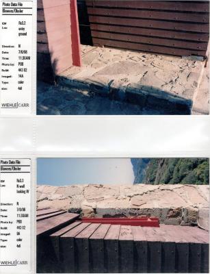 Photo Data File 1: Site Condition Photograph Sheets of "Eleanor's Retreat", Images Rx 3.2 - Rx 3.3