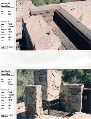 Photo Data File 1: Site Condition Photograph Sheets of "Eleanor's Retreat", Images Rx 2.17 - Rx 2.18