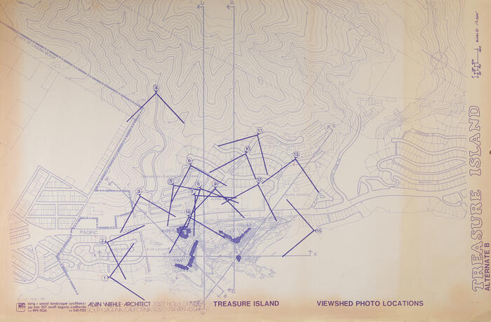 Viewshed Photo Locations, Treasure Island Master Plan for Treasure Island Partners, project (1981)