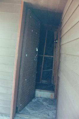 View Showing Entrance, Retreat for Eleanor Oboler ("Eleanor's Retreat")